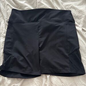 Women's Black Athletic Shorts